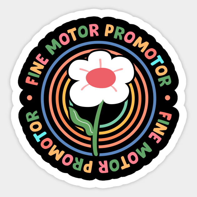 Fine Motor Promoter Occupational Therapy Flower Sticker by FrancisDouglasOfficial